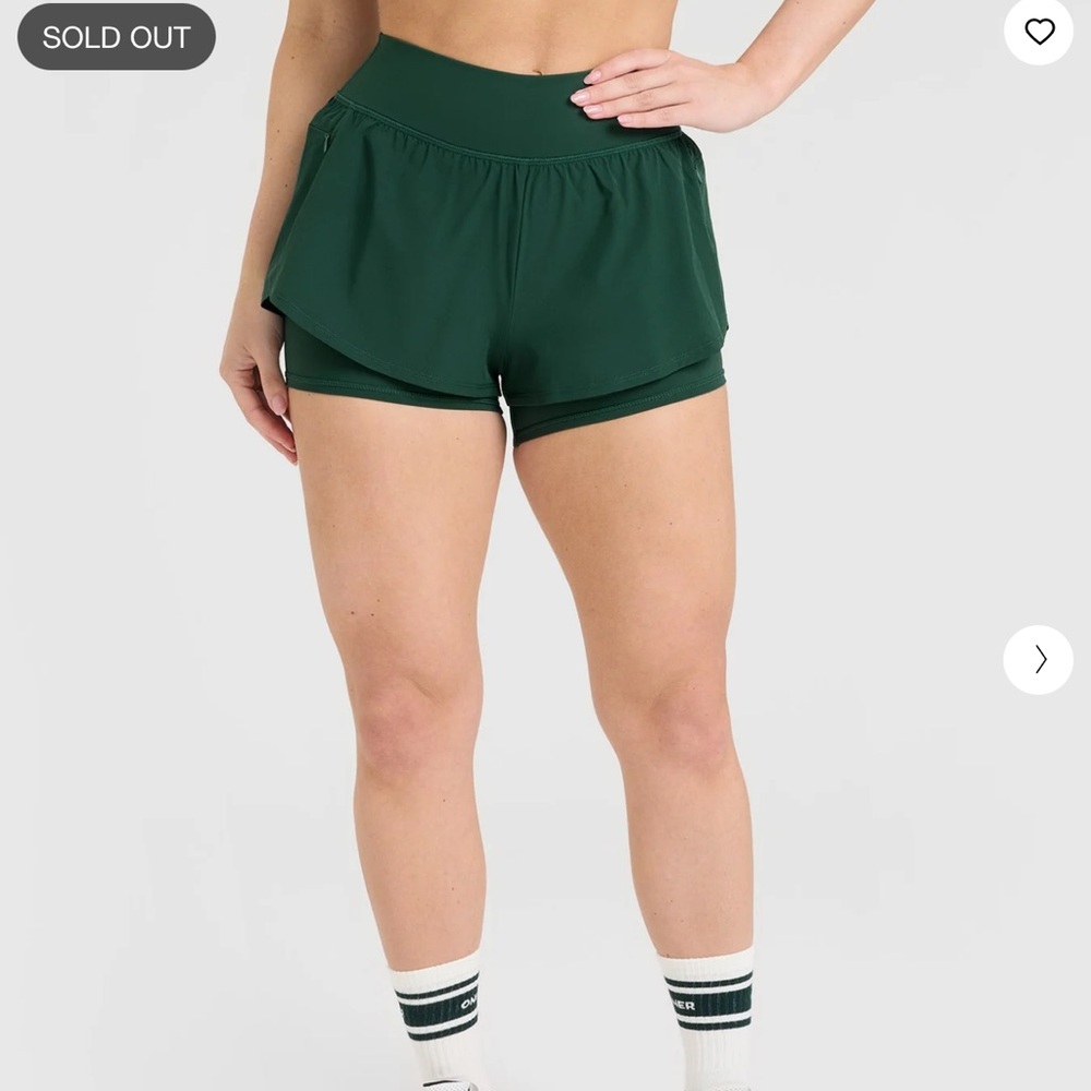oner active racing green unified shorts